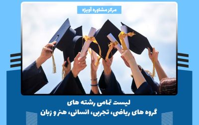 رشته های دانشگاهی؛ لیست تمام رشته های دانشگاهی