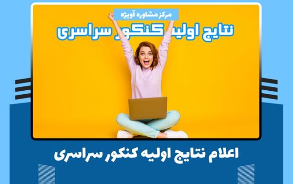 اعلام نتایج اولیه کنکور سراسری