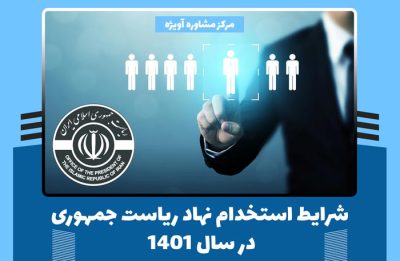 شرایط استخدام نهاد ریاست جمهوری 1401