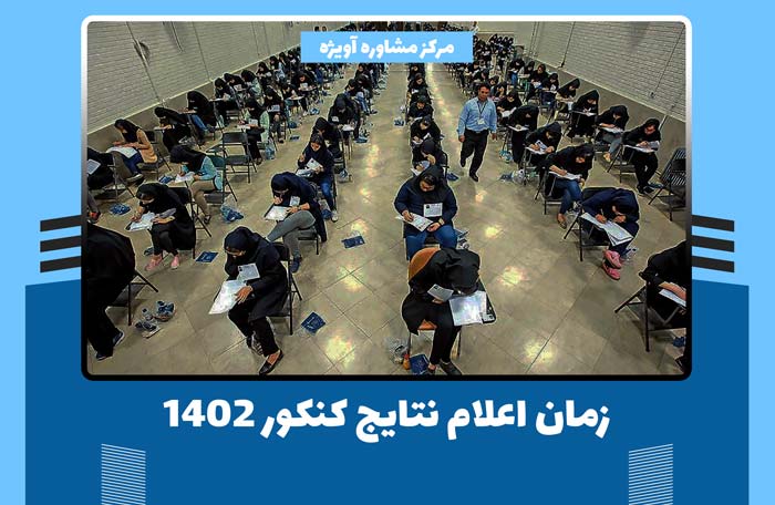 زمان اعلام نتایج کنکور 1402