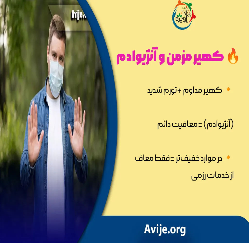 آلرژی و معافیت سربازی