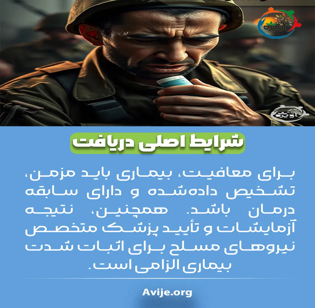 شرایط دریافت معافیت تنگی نفس