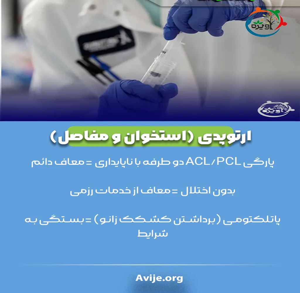 مراحل دریافت معافیت پزشکی جراحی