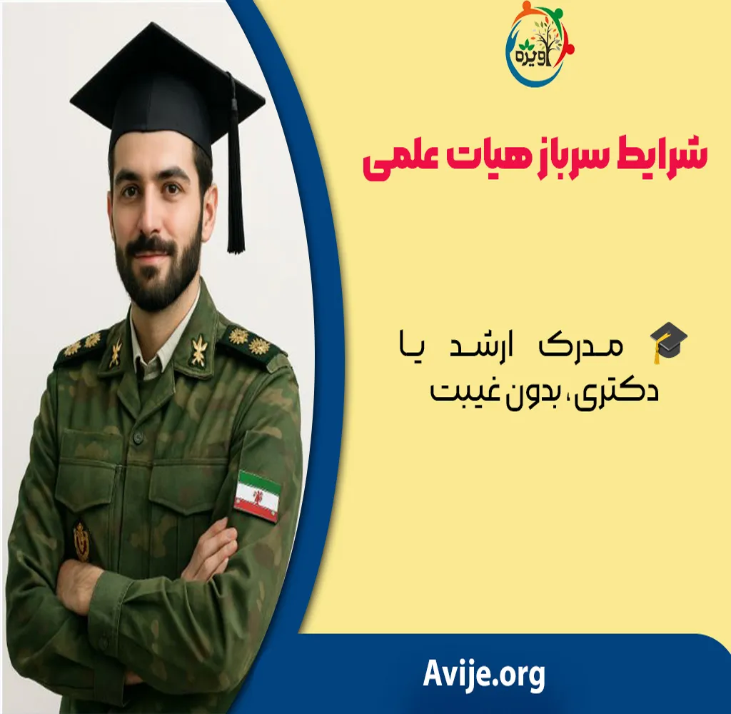 فرآیند جذب سرباز هیات علمی 