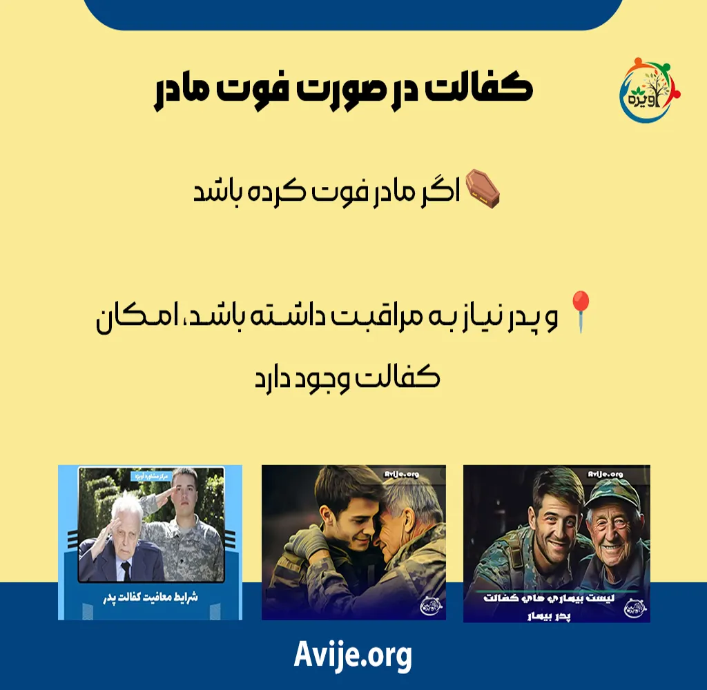 لیست بیماری های معافیت کفالت پدر
