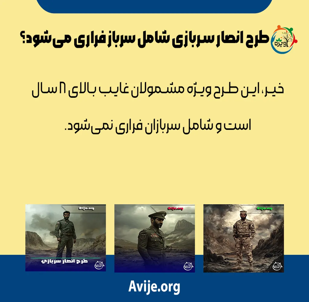 شرایط ثبت نام طرح انصار سربازی
