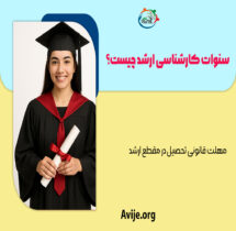 سقف سنوات مجاز کارشناسی ارشد