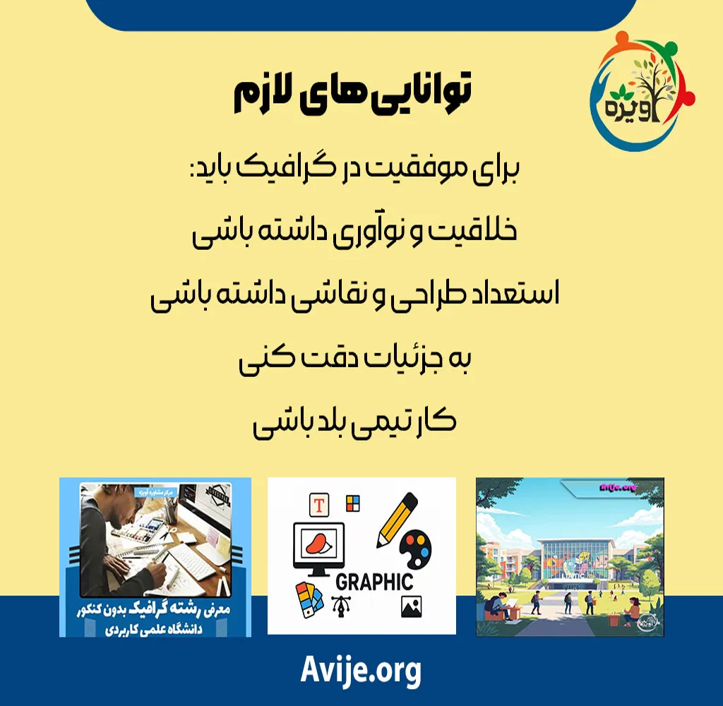 رشته گرافیک رایانه در دانشگاه