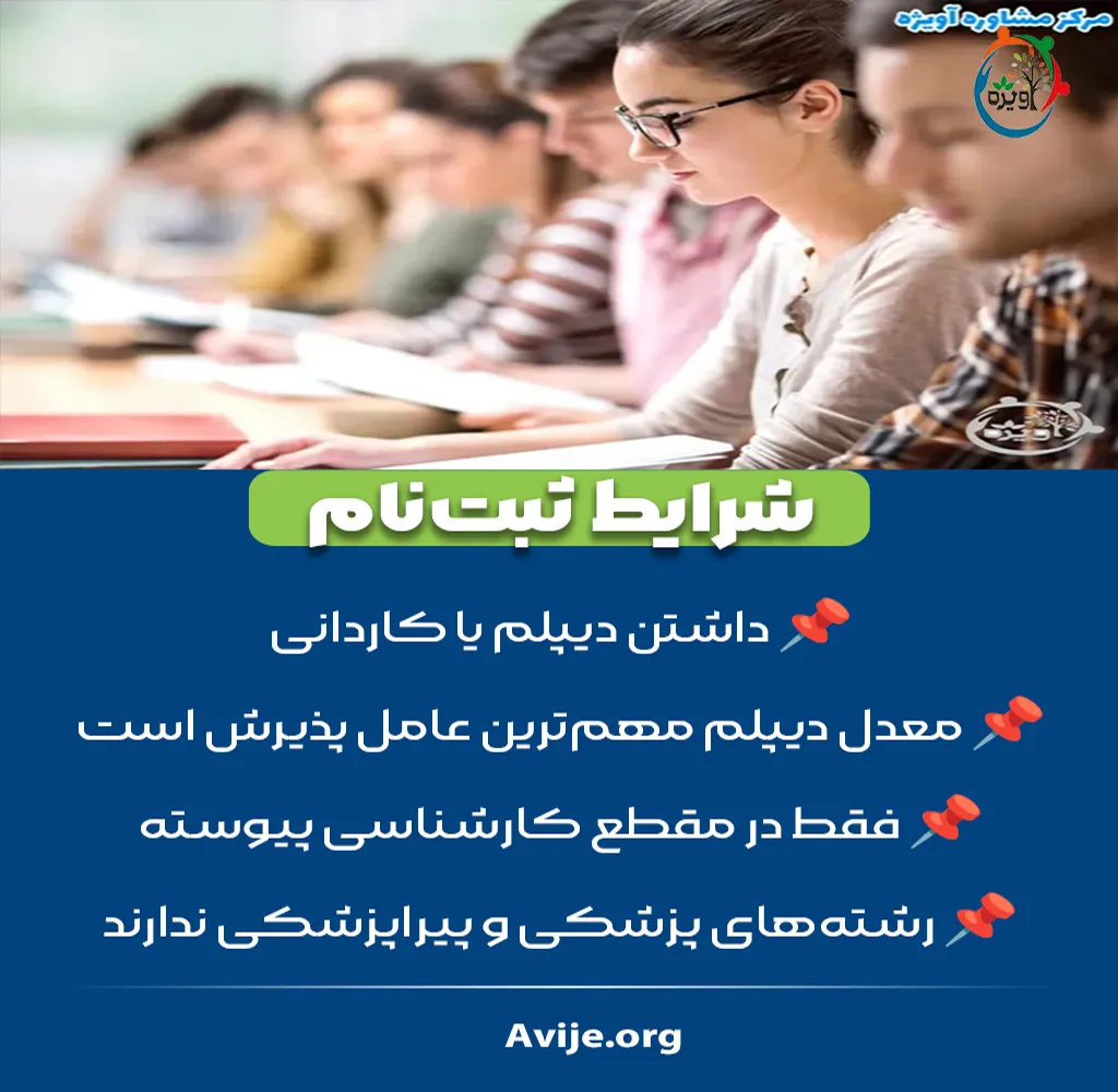 رشته های بدون کنکور پیام نور ریاضی