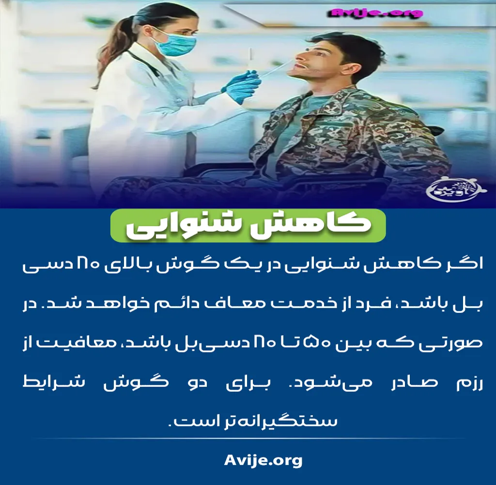 معایب معافیت پزشکی گوش