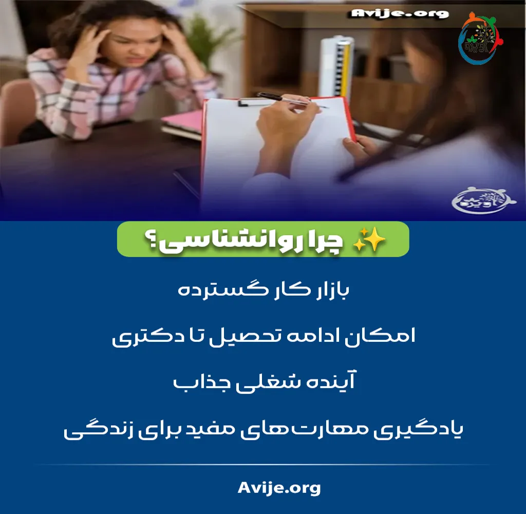 دروس رشته روانشناسی بدون کنکور