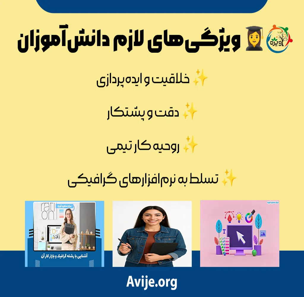 دروس رشته گرافیک در هنرستان