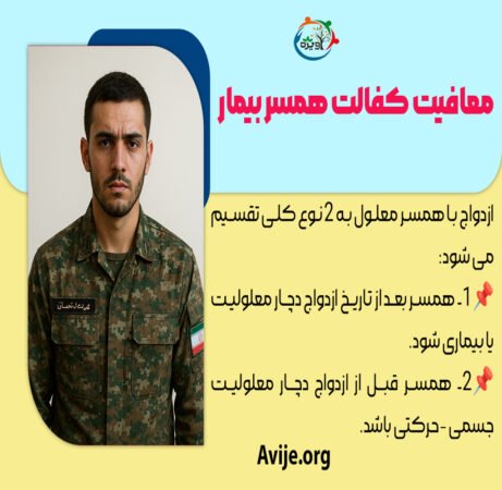 معافیت کفالت همسر بیمار