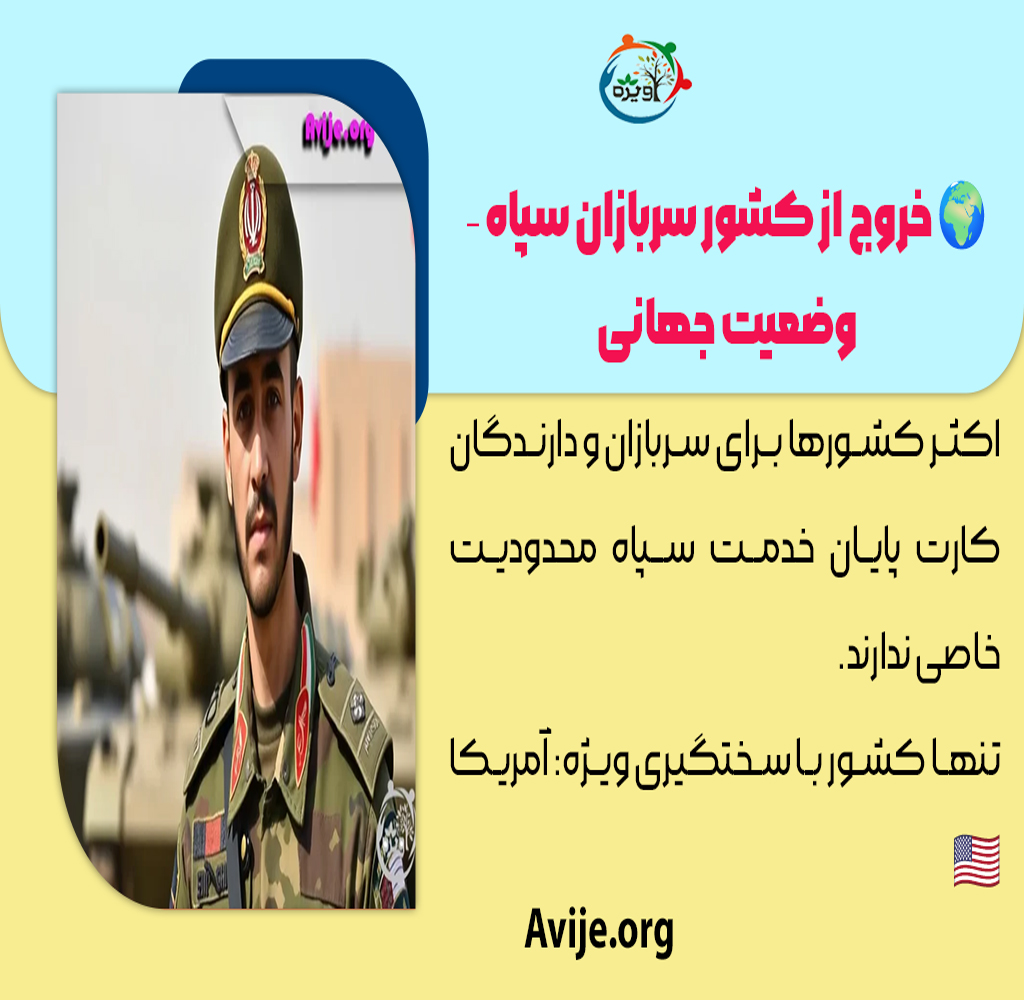 کارت پایان خدمت سپاه