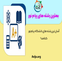 رشته‌ های دانشگاه پیام نور