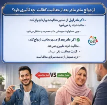 ازدواج مادر بعد از معافیت کفالت