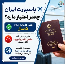 اعتبار پاسپورت ایران چقدر است
