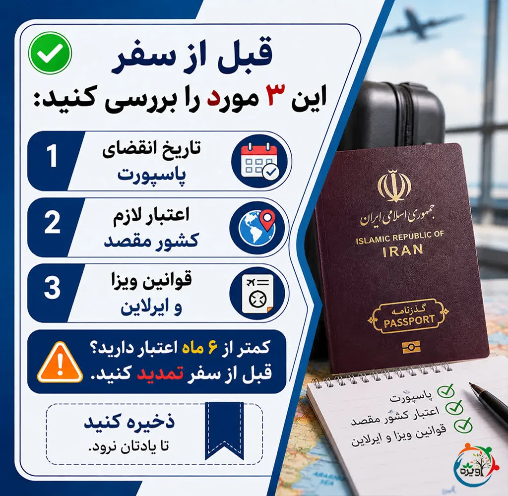 پاسپورت یا مجوز خروج از کشور