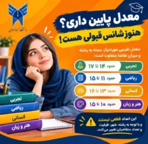 معدل لازم برای رشته های بدون کنکور دانشگاه آزاد